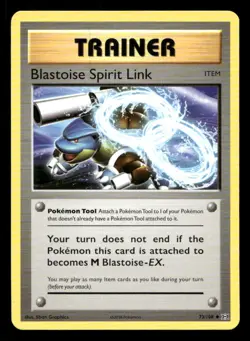 Blastoise Spirit Link 73/108 Evolutions NM/M Pokemon - Image 1