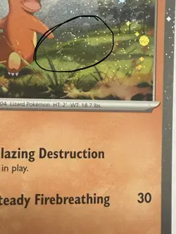 Charmander 007/091 COSMOS HOLO W/ SWIRL Pokemon English TCG - Image 3