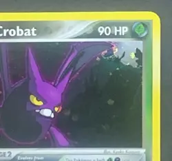 2004 Pokemon EX Team Rocket Returns Dark Crobat Holo Foil 3/109 NM-MT - Image 4