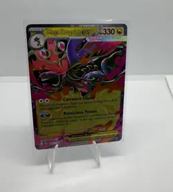 Mega Dragalge EX 330HP Evolutions 065/086 Full Art Holo Rare ENG - Image 1