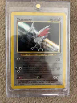 Pokemon TCG Skarmory Neo Genesis Holo Card 13/111 Rare - Image 1