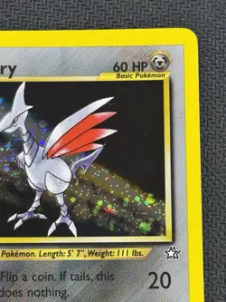Pokemon Neo Genesis Skarmory #13/111 Holo Rare TCG Card Near Mint - Image 3