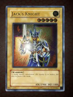 Yu-Gi-Oh! Jack’s Knight -EEN-EN005- Ultimate Rare - Unlimited LP! - Image 1