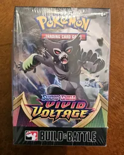 Pokemon TCG Sword & Shield Vivid Voltage Build and Battle Box Factory Sealed 820650807718 - Image 1