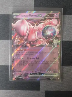 Pokemon TCG - Team Rocket's Mewtwo EX 216 - Black Star Promo - Image 1