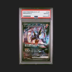 PSA 10 GEM MINT Miraidon ex 102/078 SAR SV1V Violet ex Japanese Pokemon Card - Image 1
