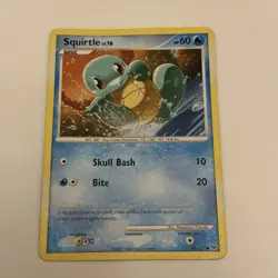 Squirtle 96/127 Platinum Pokemon Card 2009 - Image 2