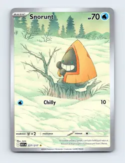 NM Snorunt 227/217 ME: Ascended Heroes Illustration Rare Pokemon Card - Image 1