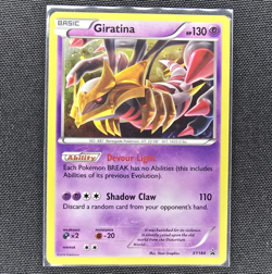 Giratina - XY184 - Cosmos Holo - Black Star Promo - Pokemon Card - LP - Image 1