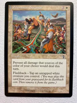 MTG 1x Prismatic Strands # 18 Judgment Premodern Magic the Gathering Card x1 LP - Image 1