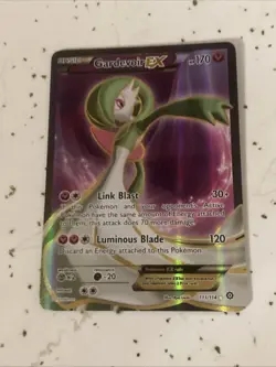 Pokemon TCG Gardevoir EX 111/114 Full Art Steam Siege LP Pokemon Card - Image 3