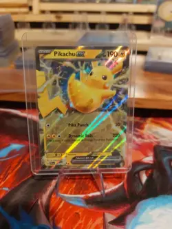 Pikachu EX 63/193 POKEMON TCG Card Paldea Evolved Set Double Rare English NM/M - Image 1