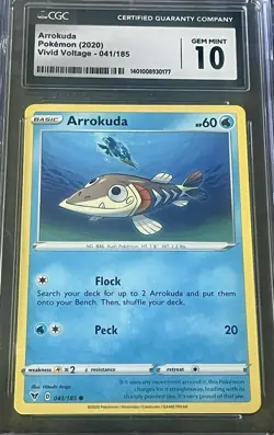 Graded Pokemon Cards Bulk Lot (8 total) - Image 1