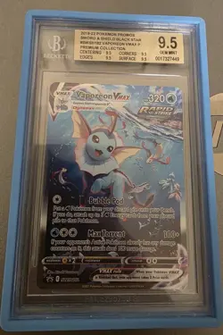 Vaporeon VMAX SWSH182 SWSH: Sword & Shield Promo Cards Holo - Image 1