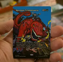 Wizards of the Coast MTG Ravenous Tyrannosaurus Mythic Regular RG EN - M0093 - Image 1