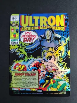 Ultron, Artificial Malevolence 0401 (Borderless Foil) Mythic Marvel Super Heroes - Image 1