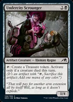 UNDERCITY SCROUNGER X4 (ONE IS FOIL!) *KAMIGAWA: NEON DYNASTY* - Image 1
