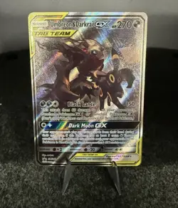 Pokemon Umbreon & Darkrai GX Black Star Promo Near Mint Condition - Image 1