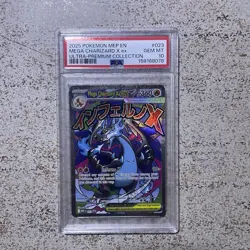 Mega Charizard X EX MEP UPC Promo Rare 023 Pokemon Card PSA 10 GEM MINT - Image 1