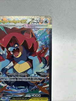 Pokemon Mega Feraligatr ex 274/217 SIR Ascended Heroes NM (Pack Fresh) - Image 4
