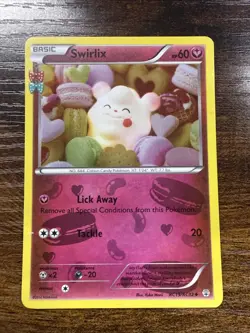 Swirlix - Holo RC19/RC32 Uncommon Pokemon Generations: Radiant Collection NM - Image 1