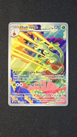 Hydrapple Illustrator Rare 188/182 M PF Pokemon Destined Rivals Series - Image 1
