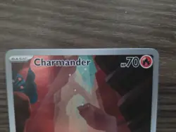 Pokemon Charmander TCG 168/165 Scarlet & Violet 151 Holo Full Illustration Rare - Image 3