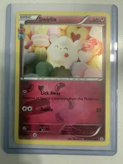 Pokemon TCG Swirlix RC19/RC32 Generations Radiant Collection NM+ - Image 1