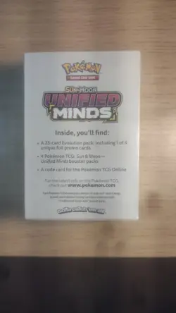 Pokemon Unified Minds Build & Battle Box PRERELEASE Factory Sealed Mewtwo & Mew - Image 2