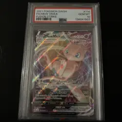Pokemon TCG Mew VMAX 114/264 Fusion Strike GEM MINT PSA 10 - Image 1