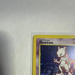 Wizards of the Coast 1999 Pokemon Base Set Mewtwo Holo Rare 10/102 Unlimited - Image 4