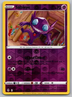 Sableye Evolving Skies 067/203 Reverse Holo NM - Image 1