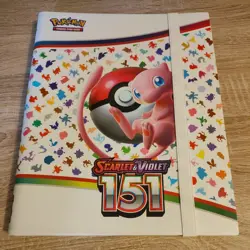 Pokemon Classeur Portfolio EV3.5 Mew 151 EV03.5 360 Cartes TCG - Image 1
