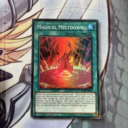 Yugioh Magical Meltdown SHVA-EN042 Super Rare 1st Edition - Image 1