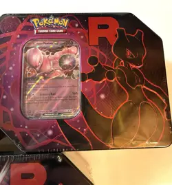Pokemon TCG Sealed Destined Rivals Team Rocket Tin Set of 3 Brand New -- Sealed - Image 3