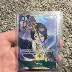 Bandai One Piece CCG Tashigi Character Rare Alt Art Foil OP12-031 EN 7000 - Image 1