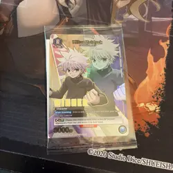 Killua Zoldyck Winner Foil R Hunter x Hunter Union Arena Promo Card HTR-1-018 NM - Image 1