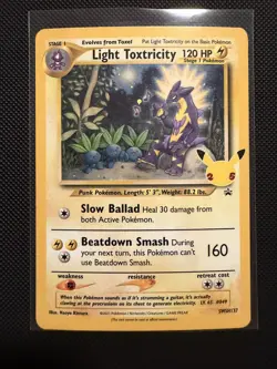 Light Toxtricity Holo Promo SWSH: Sword & Shield Promo Cards SWSH137 NM - Image 1