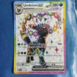 Pokemon Card | Umbreon Ex SVP 176 Prismatic Evolutions Figure Collection Promo - Image 1