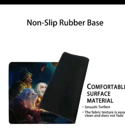 Dogs Playing Cards TCG Playmat Rubber Non Slip MTG Printed 60x35cm - Image 4