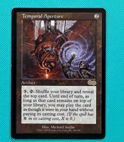 Temporal Aperture - Urza's Saga - MTG - Magic the Gathering - Image 1