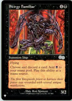Skirge Familiar 157/350 Uncommon The List Reprints Near Mint - Image 2