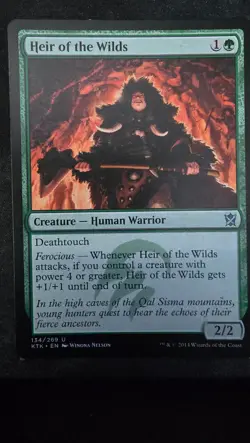 Heir of the Wilds Khans of Tarkir 134 NM - Image 1