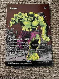 Rancor Borderless Marvel Super Heroes MTG Nm 0082 - Image 1