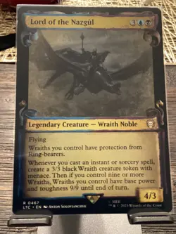 Lord of the Nazgul (Showcase Scrolls) Commander: the Lord of the Rings: Tales of - Image 1