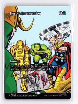 Heroic Intervention (0080) (Borderless) 80 MAR Magic: The Gathering NM - Image 1