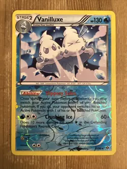 Vanilluxe - 33/99 - Holo Rare - Reverse Holo NM, English Pokemon Next Destinies - Image 1