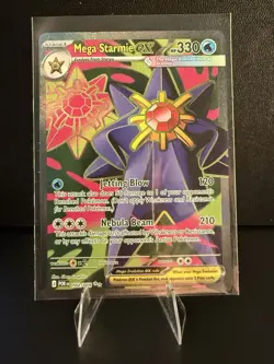 Mega Starmie ex 102/088 Ultra Rare Perfect Order Pokemon TCG NM - Image 1