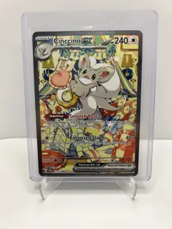 Pokemon Chaos Rising Cinccino ex #119/086 Eng SIR - Super Clean!!! - Image 1