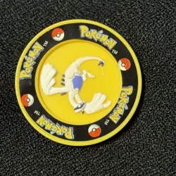 Lugia Pokemon 2000 Nintendo Pokemon The Movie Yellow Promo Coin - Image 1